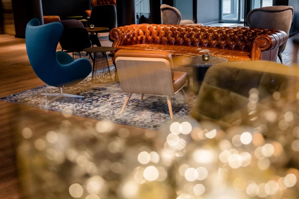Posezení v ubytování Motel One Stuttgart-Feuerbach