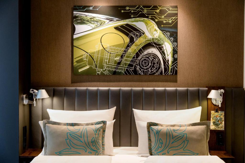 Posezení v ubytování Motel One Stuttgart-Feuerbach