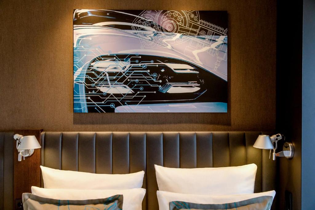 Posezení v ubytování Motel One Stuttgart-Feuerbach