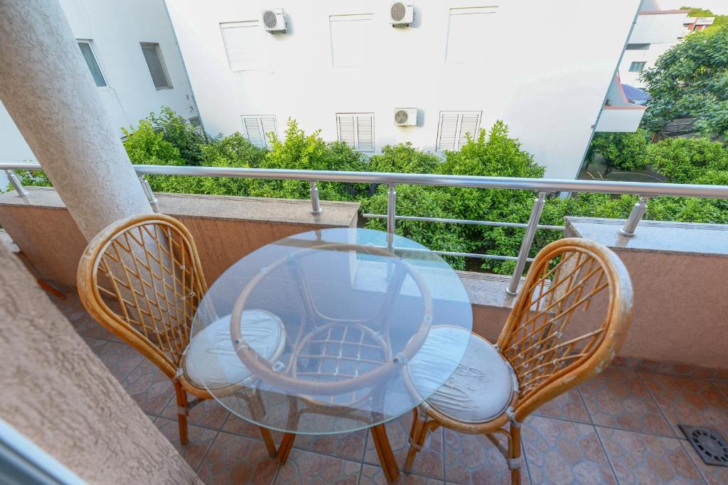 Balkón nebo terasa v ubytování Rexha Apartments