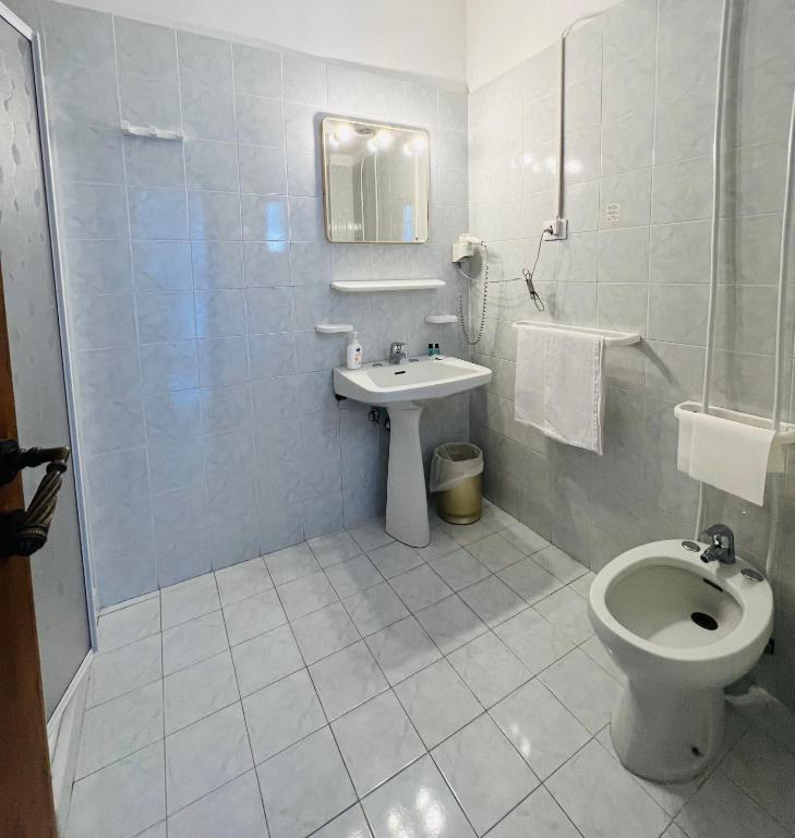 Koupelna v ubytování Villa Thomas BB conduzione familiare