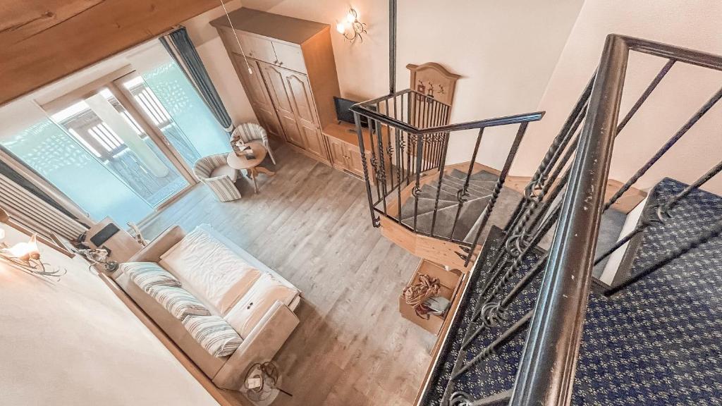 Posteľ alebo postele v izbe v ubytovaní Hotel Flora