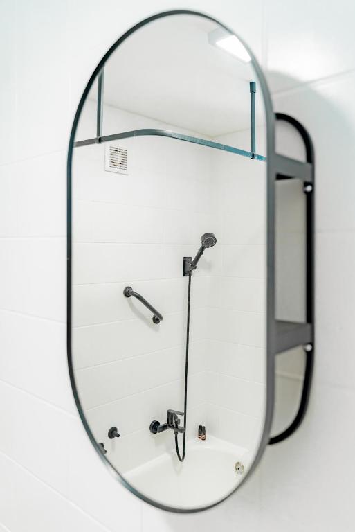 Koupelna v ubytování Apartman Sanda