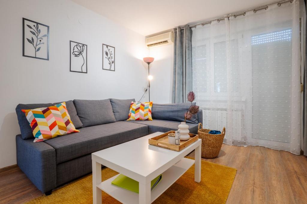 Posezení v ubytování Apartman Sanda