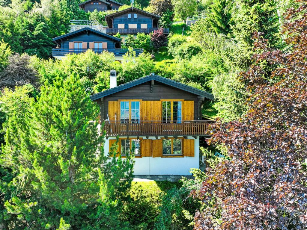 Zahrada ubytování Chalet Magicien by Interhome