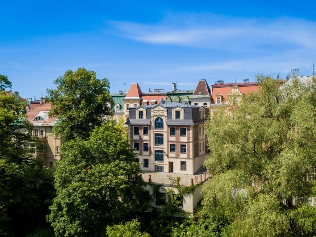 Budova, kde se apartmán nachází