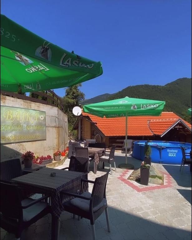 Pogled na planinu ili pogled na planinu iz hotela