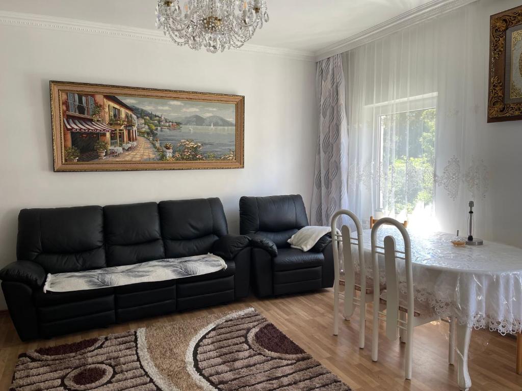Posezení v ubytování Wohnung 5min von Leoben entfernt