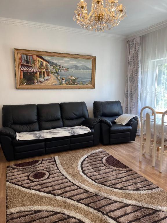 Posezení v ubytování Wohnung 5min von Leoben entfernt
