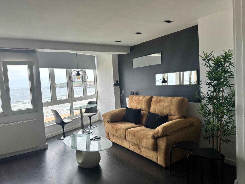 Гостиная зона в Apartamento Escalera 9