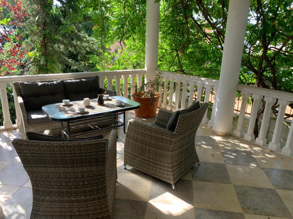 Balkon ili terasa u objektu Axenia Hotel