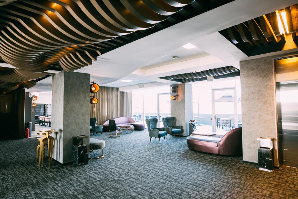 Posezení v ubytování Hotel HW High Wellness
