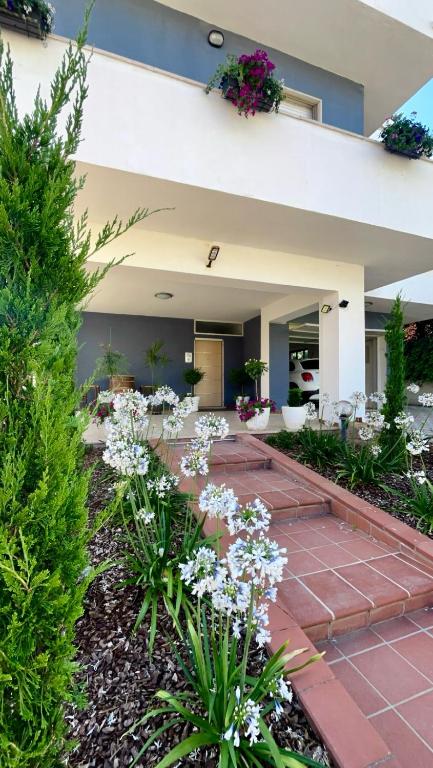 Vonkajšia záhrada v ubytovaní Villa Ettore
