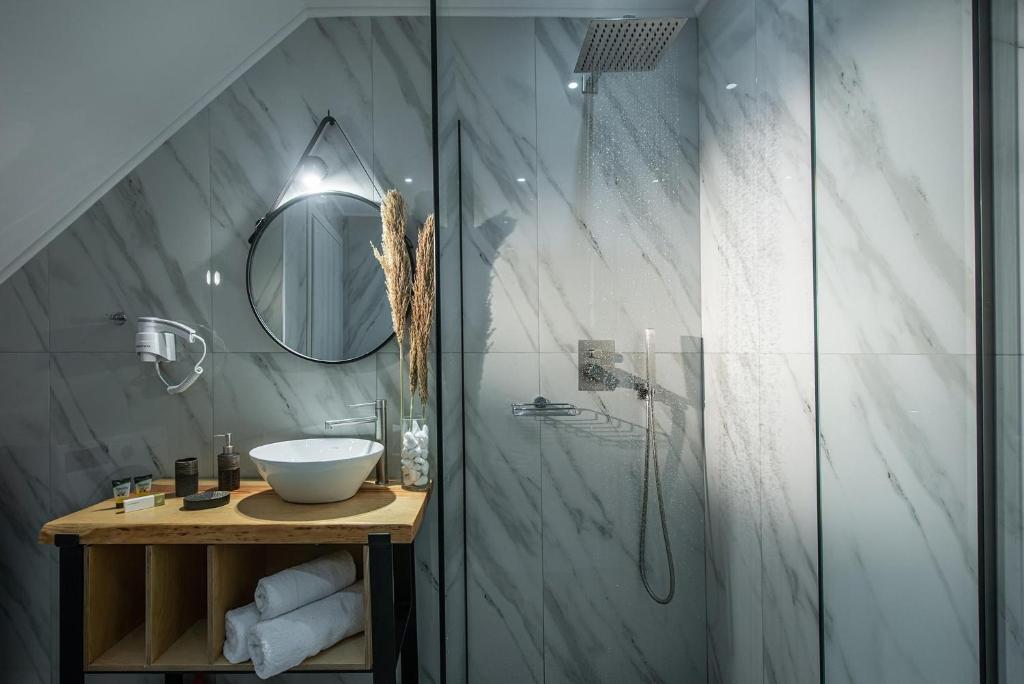 A bathroom at Iris Villa 1 - Archanes Crete