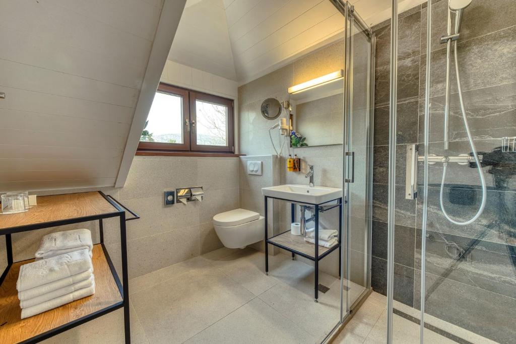Koupelna v ubytování Boutique Villa Filaus