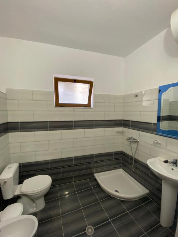 Koupelna v ubytování StoneTale Garden Guesthouse