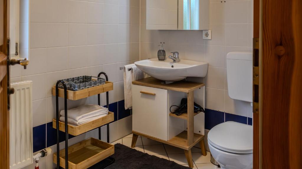 Koupelna v ubytování Flat Bull Appartement mit Garten