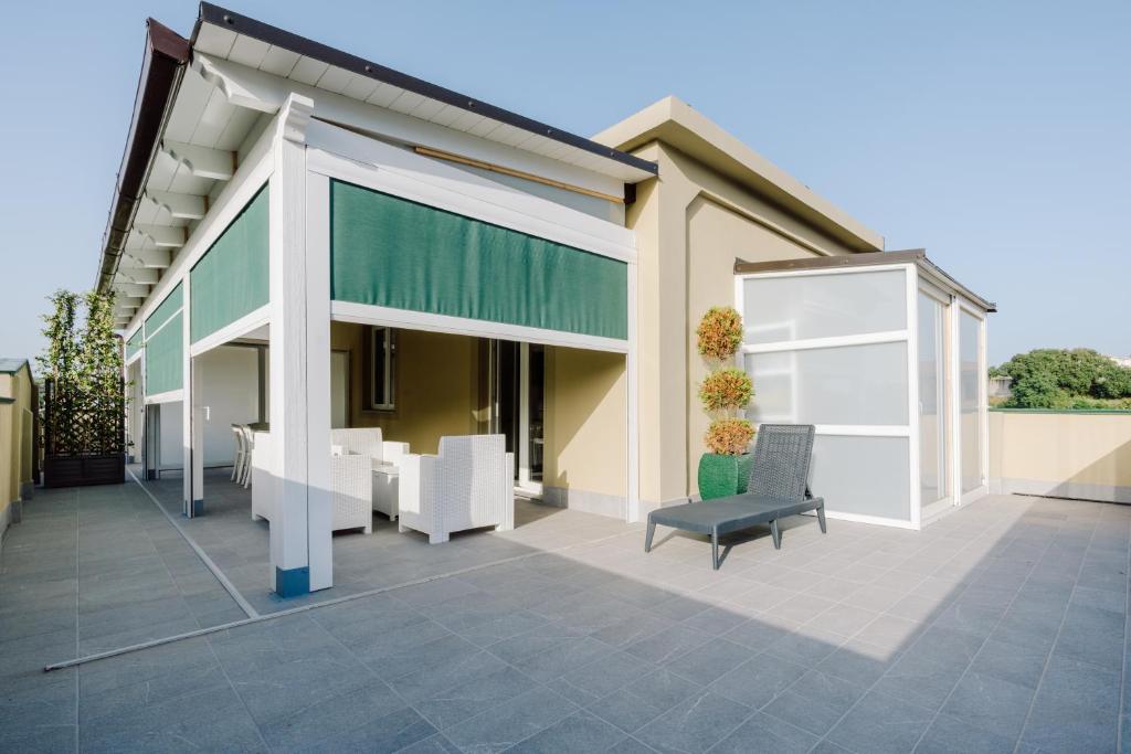 Balkón nebo terasa v ubytování B&B Insonnyroom