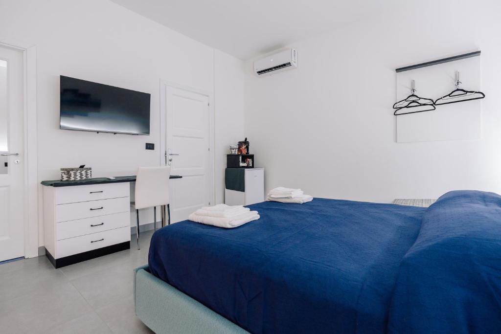 Postel nebo postele na pokoji v ubytování B&B Insonnyroom