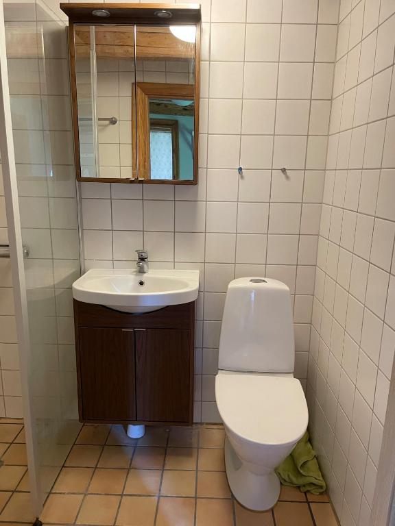 Koupelna v ubytování Paradis