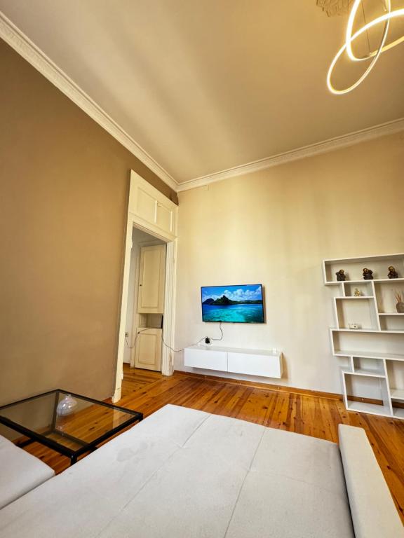 Postel nebo postele na pokoji v ubytování Gegekos Apartment