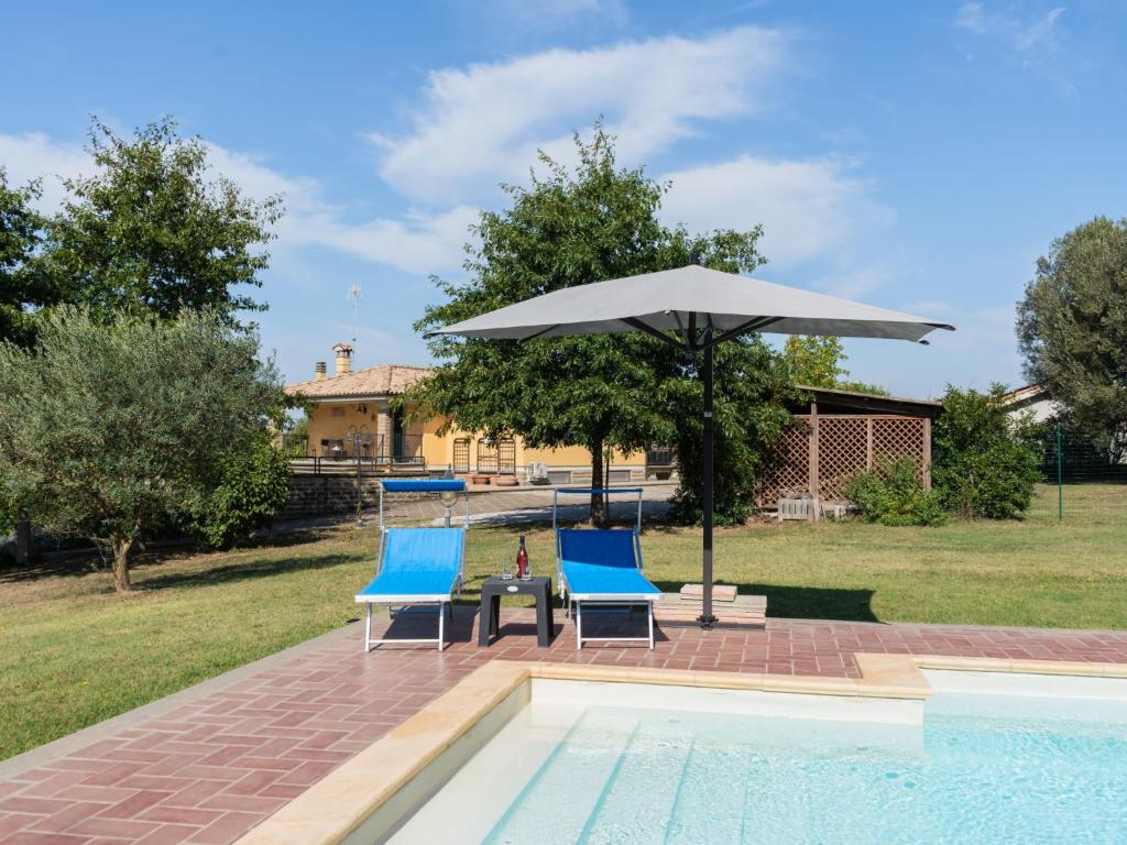 The swimming pool at or close to Villa Rimbaudo by Interhome
