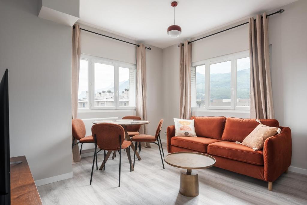 Posezení v ubytování Le Vercors - Gare - CEA - STMicro