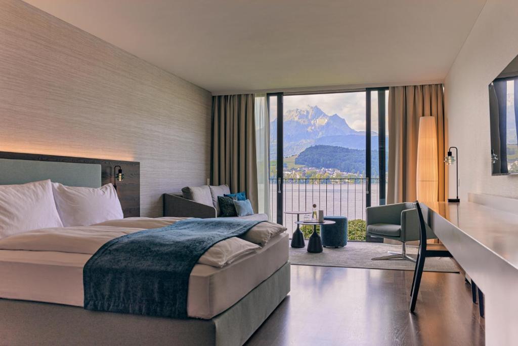 HERMITAGE Lake Lucerne - Beach Club & Lifestyle Hotel - Resim 14
