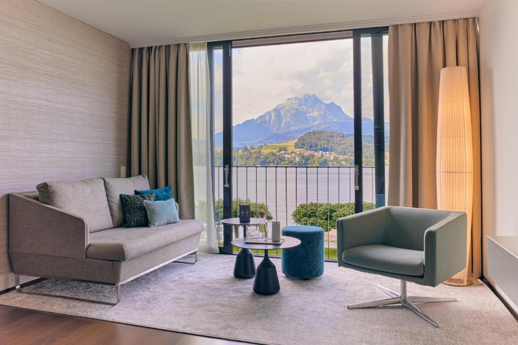 HERMITAGE Lake Lucerne - Beach Club & Lifestyle Hotel - Resim 15