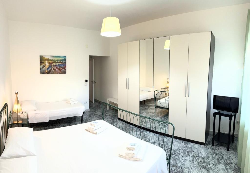 Postel nebo postele na pokoji v ubytování B&B Civico 42
