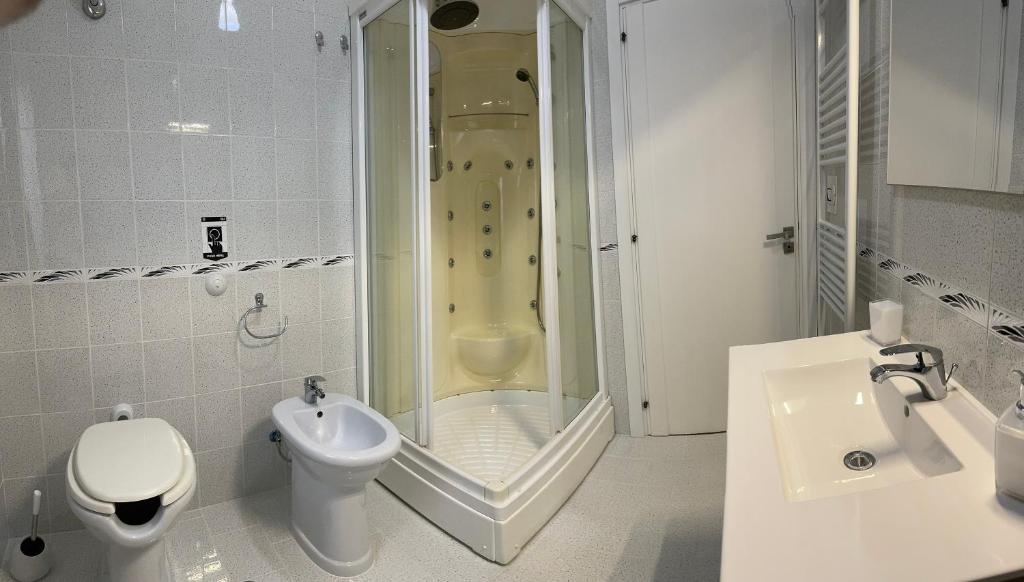 Koupelna v ubytování B&B Civico 42