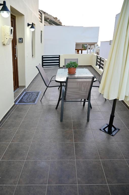 Balkón nebo terasa v ubytování Anthousa's Maisonette
