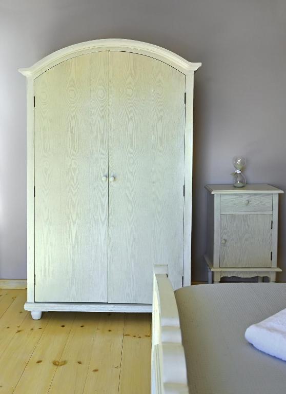 Postel nebo postele na pokoji v ubytování Anthousa's Maisonette