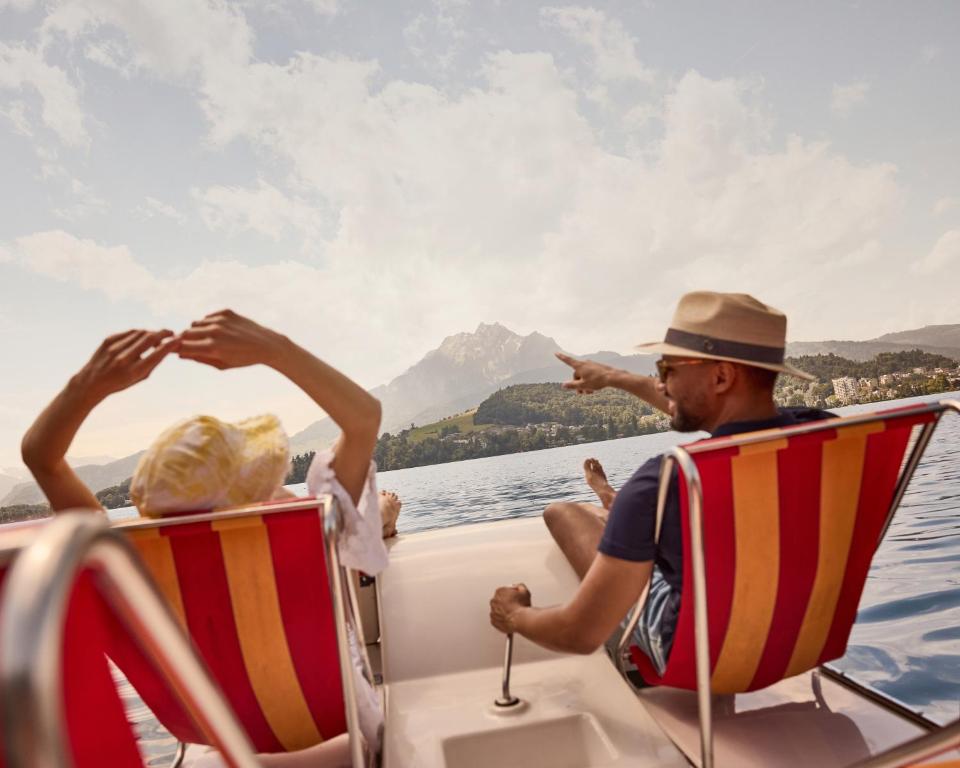 HERMITAGE Lake Lucerne - Beach Club & Lifestyle Hotel - Resim 10