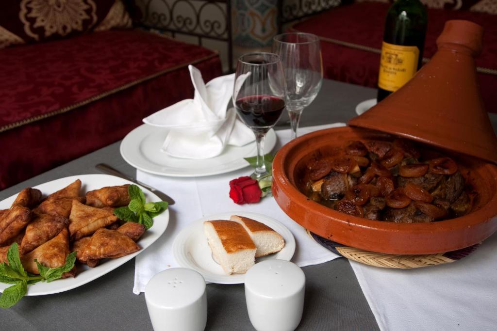 Nápoje v ubytování Riad Matins De Marrakech