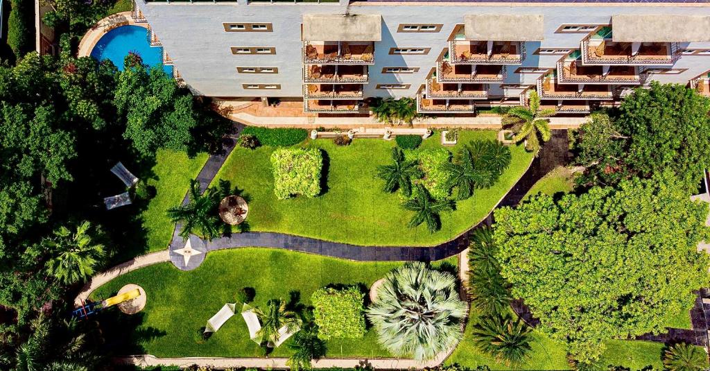 Zahrada ubytování Hotel Palacio Maya