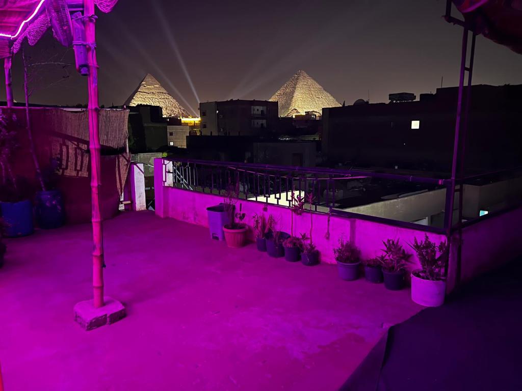 Bazén v ubytování 2 Jana Pyramids view inn nebo v jeho okolí