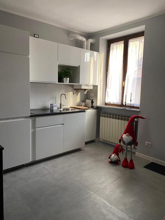 Kuchyň nebo kuchyňský kout v ubytování B&Bi13
