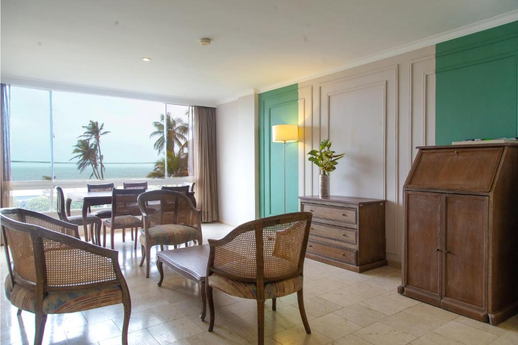 Posezení v ubytování Hotel Caribe by Faranda Grand, a member of Radisson Individuals