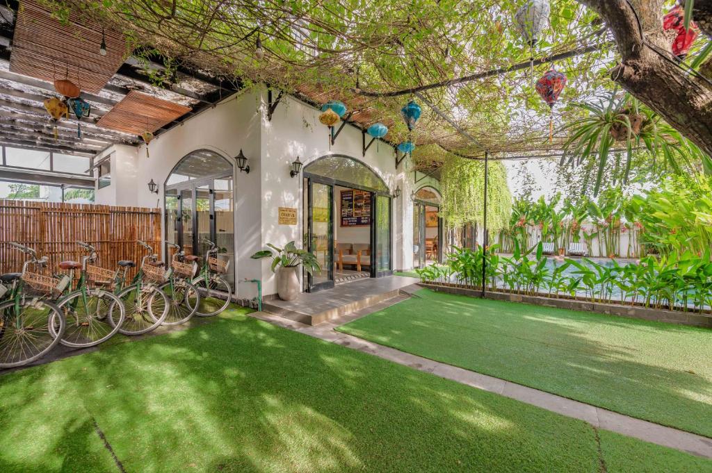 Zahrada ubytování Lime Villa Hoi An