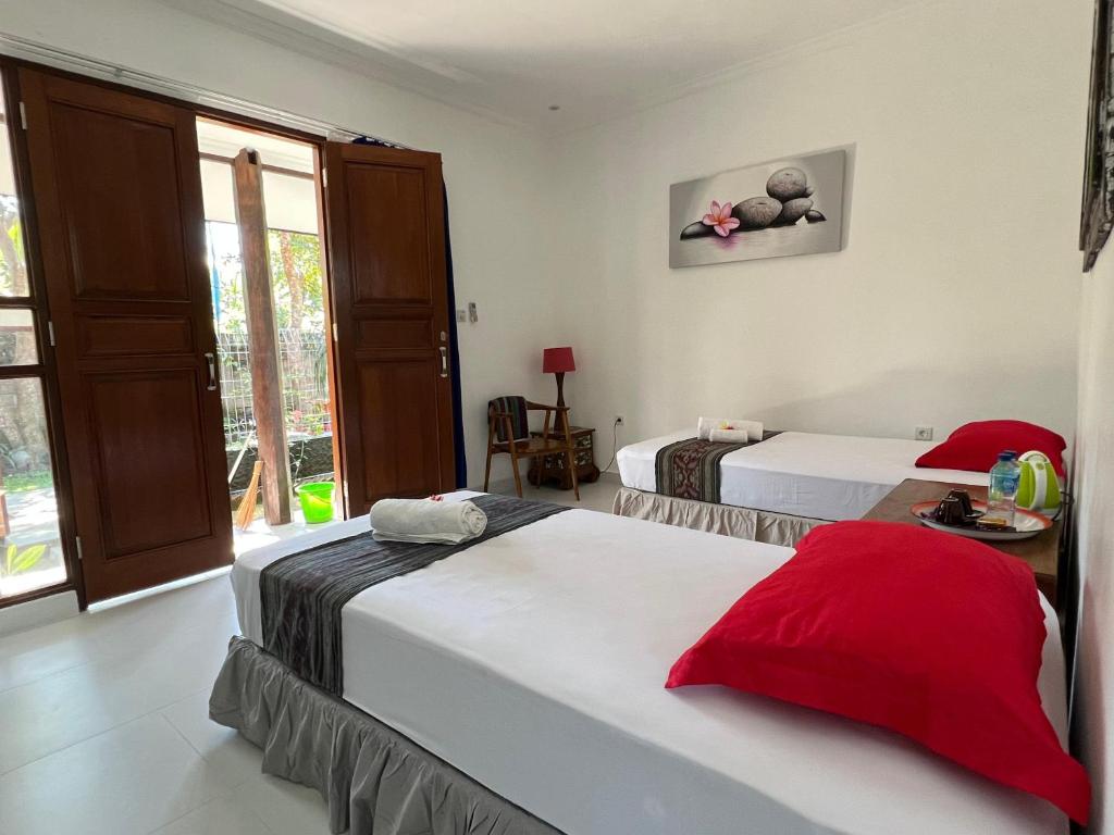 Villa Santai Karangasem - Habitación Gemela Estándar Con Vista Al Jardín