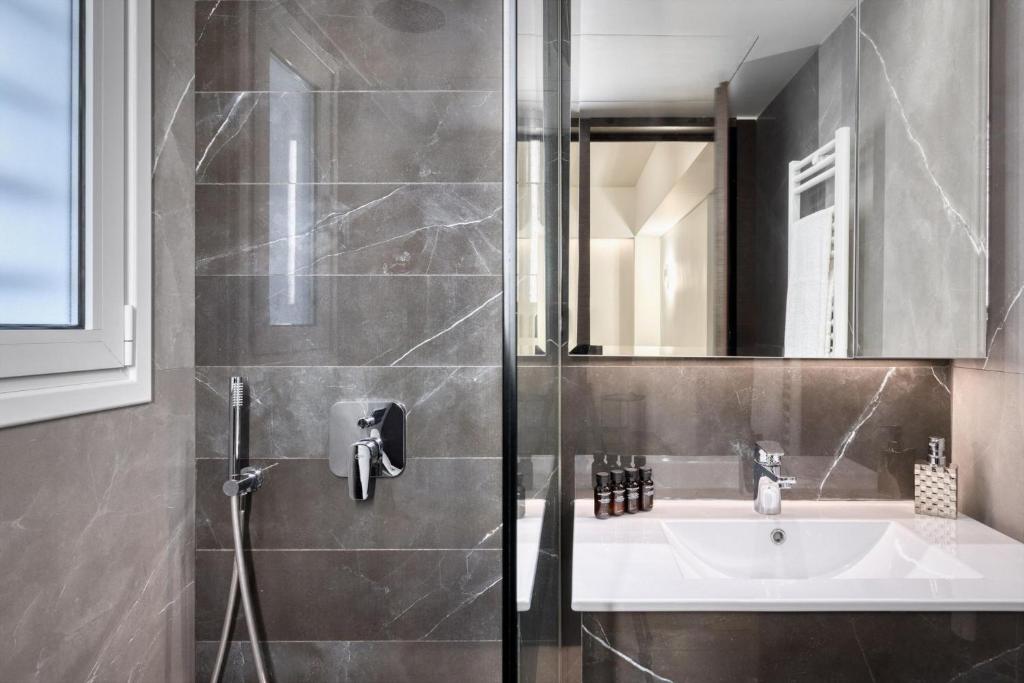 Fotografia z galérie ubytovania Brand New Executive Apartment in Kolonaki Square v Aténach