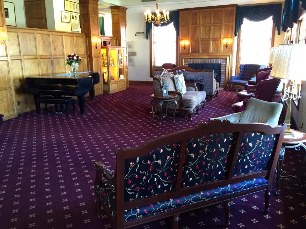 Istumisnurk majutusasutuses Boulder Dam Hotel