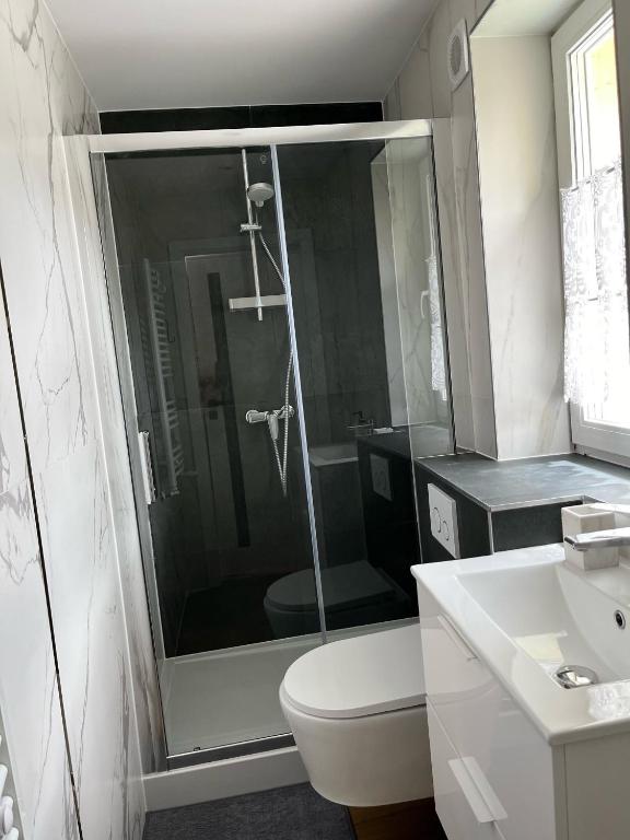 Koupelna v ubytování Apartamenty Kowary Centrum