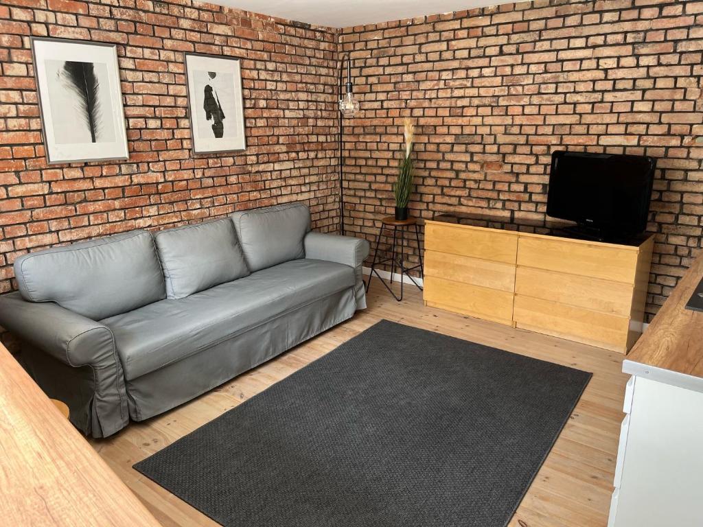 TV a/nebo společenská místnost v ubytování Apartamenty Kowary Centrum