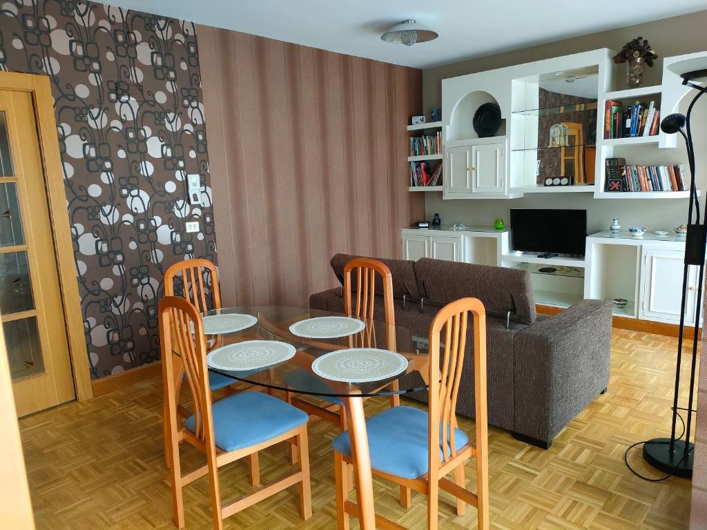 Kuchyň nebo kuchyňský kout v ubytování Piso en Zalla