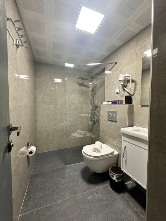 Koupelna v ubytování Davidson Boutique Hotel