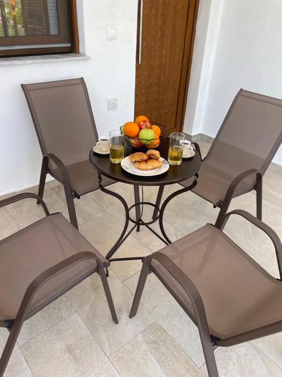 Posezení v ubytování VICTORY SUITES