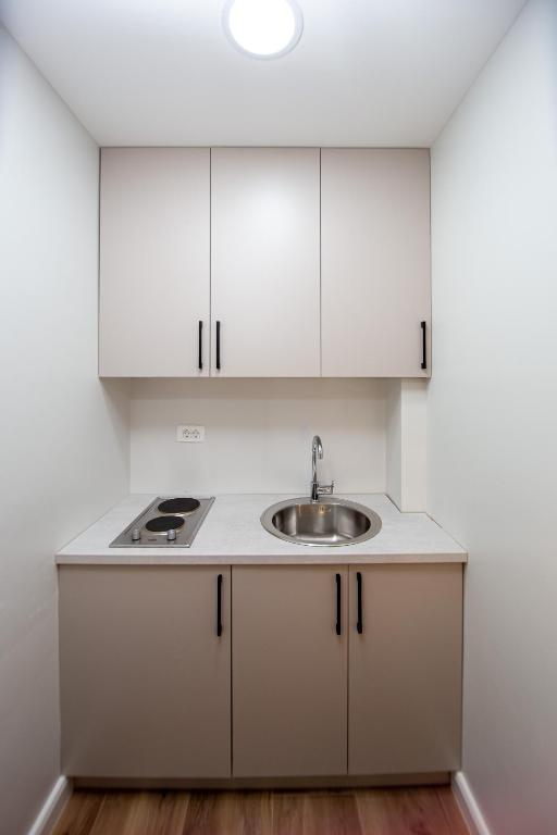 Kuchyňa alebo kuchynka v ubytovaní Apartment Sofija