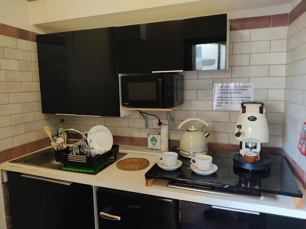Cucina o angolo cottura di Guest House Capitan Libeccio